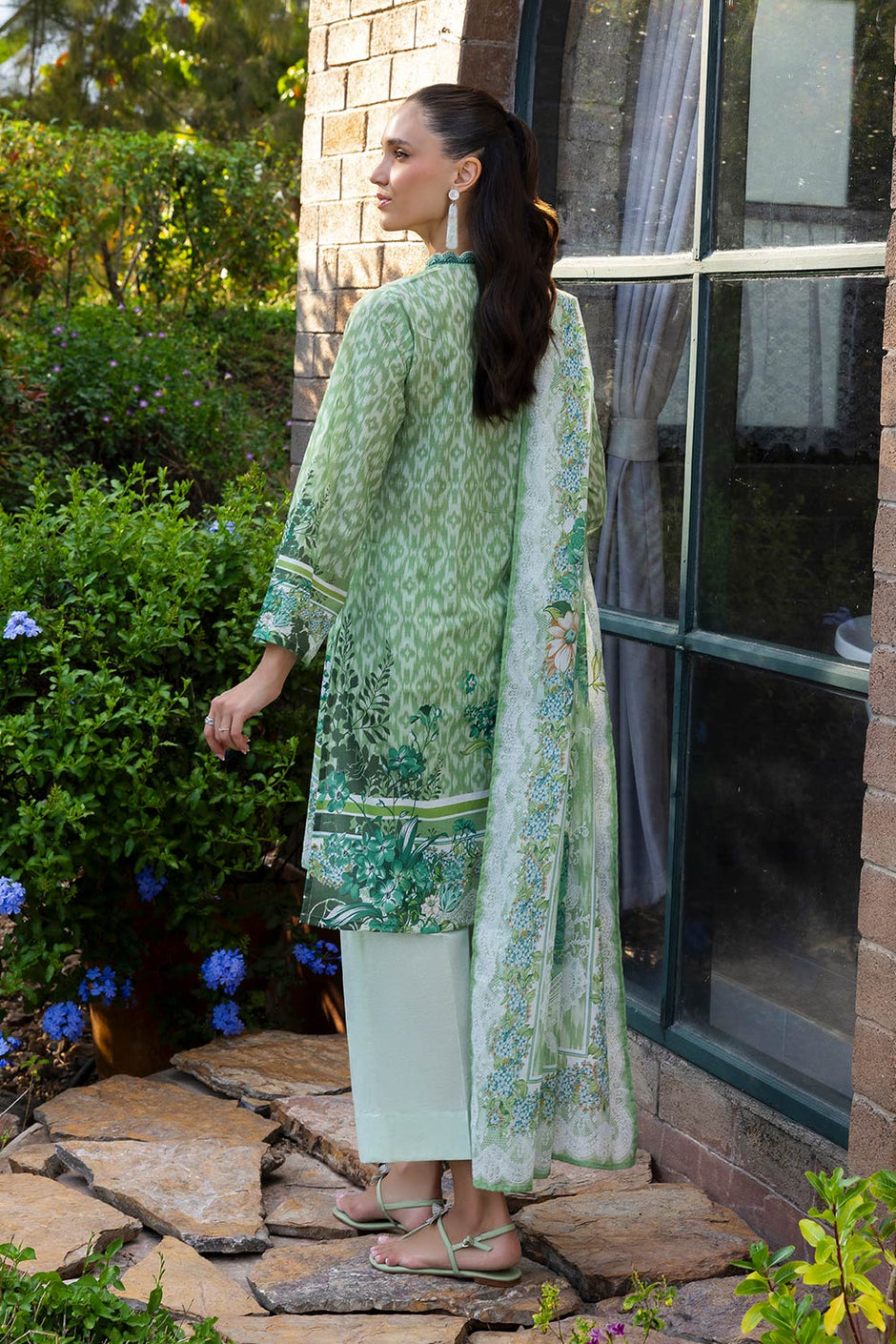 3 PIece Printed Lawn Suit