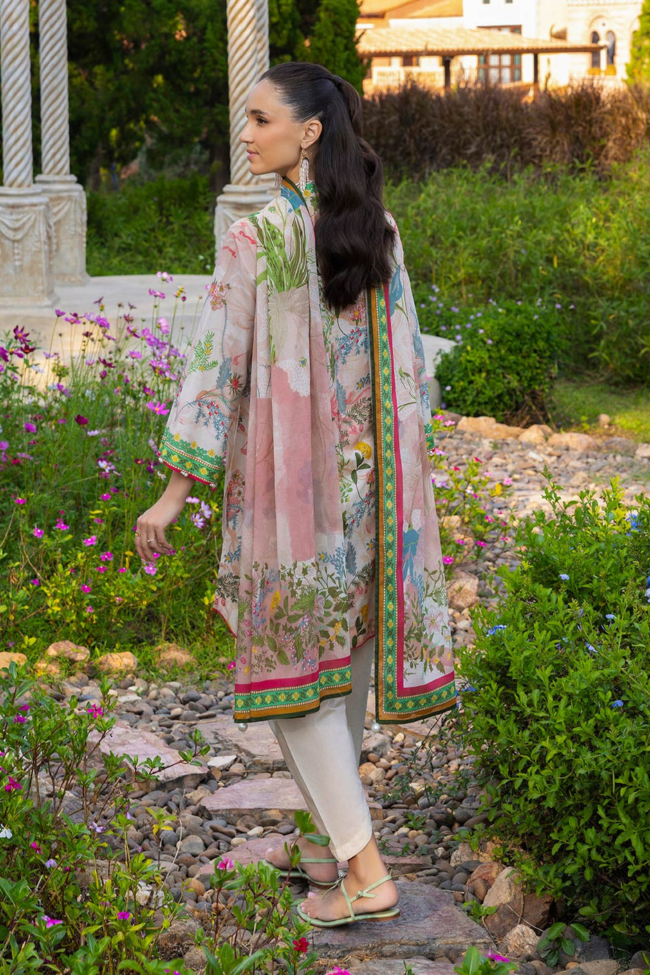 3 PIece Printed Lawn Suit