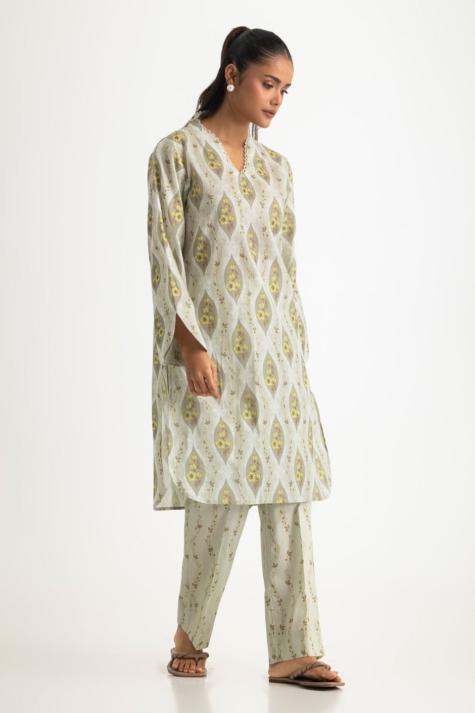 Lawn Printed Co-Ord Set