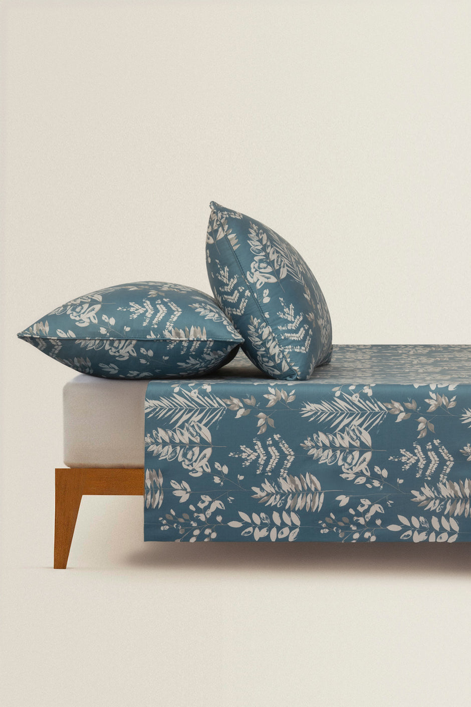 Leaf Imprint T-200 Bed Sheet Set