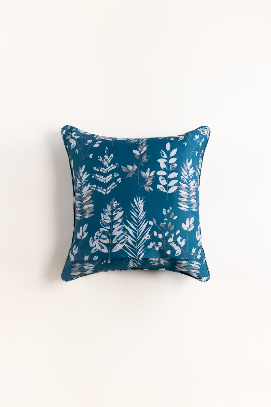 Leaf Imprint T-200 Square Cushion Cover