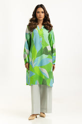 Lurex Jacquard Printed Co-Ord Set IPST-55265-B