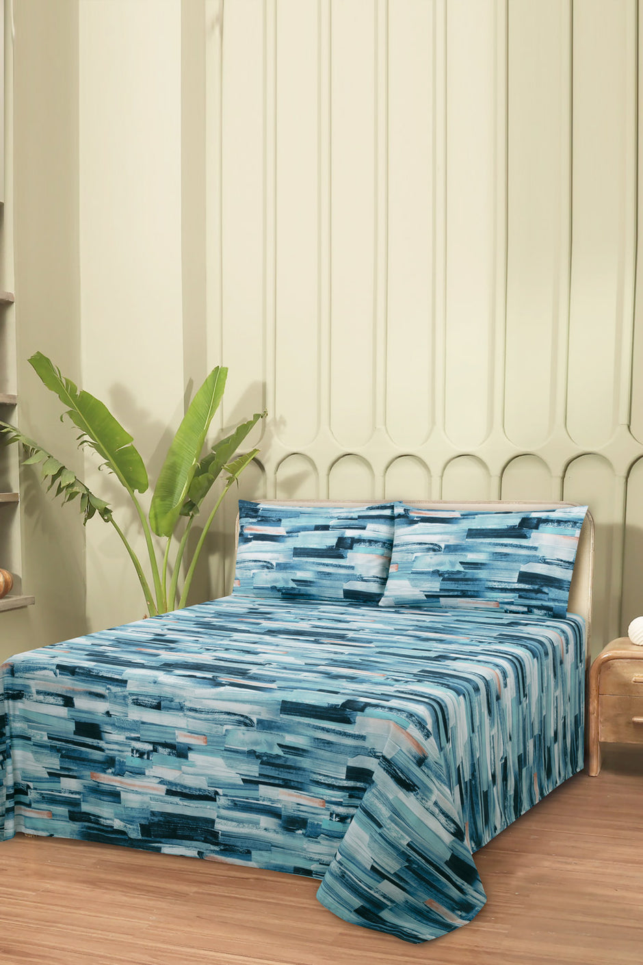 MFJP-060 Printed Bed Sheet Set