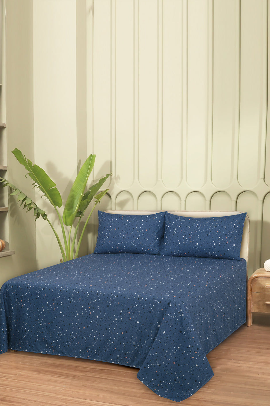 Linen Collection MFJP Printed Bed Sheet Set