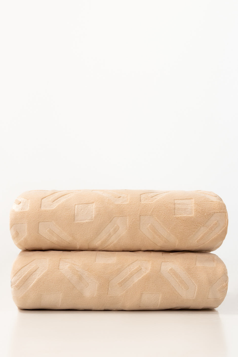 Macadamia Double Ply Fleece Throw