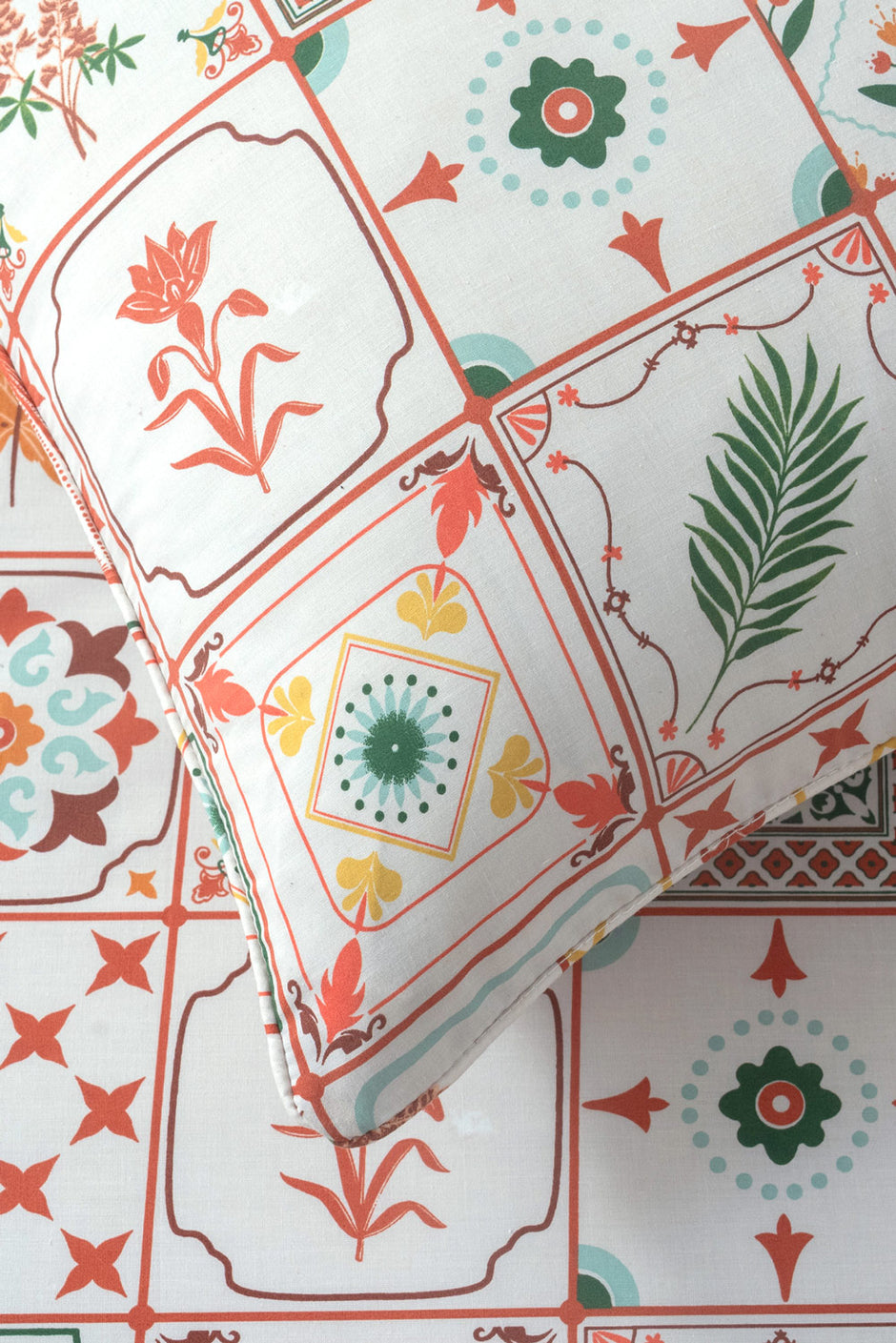Marine Tiles T-150 Quilt Cover Set