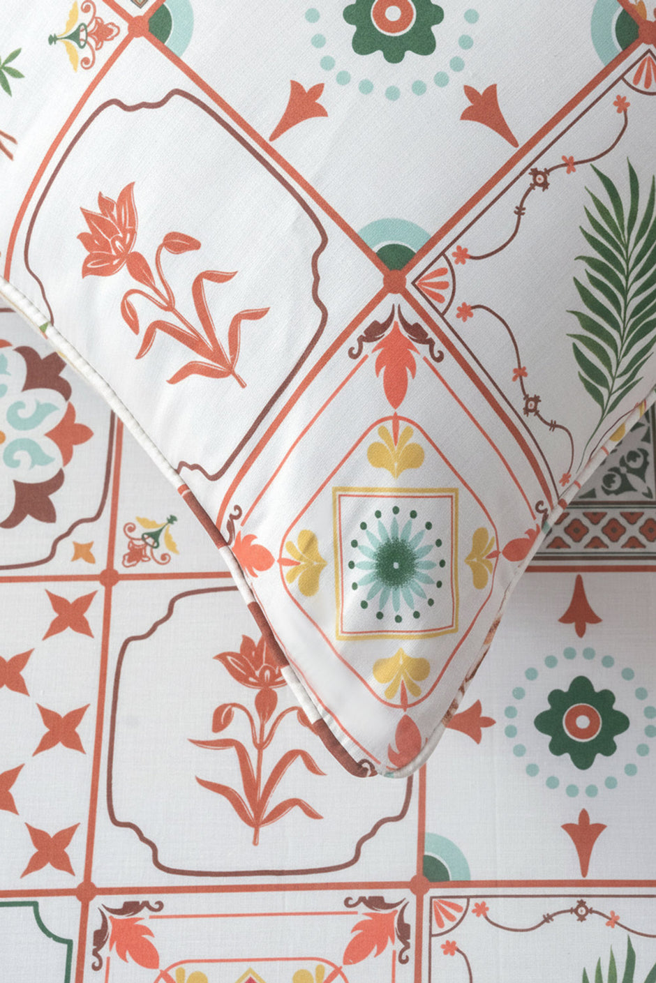 Marine Tiles T-150 Bed Sheet Set