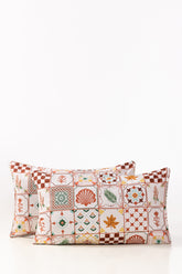 Marine Tiles T-150 Pillow Cover Set