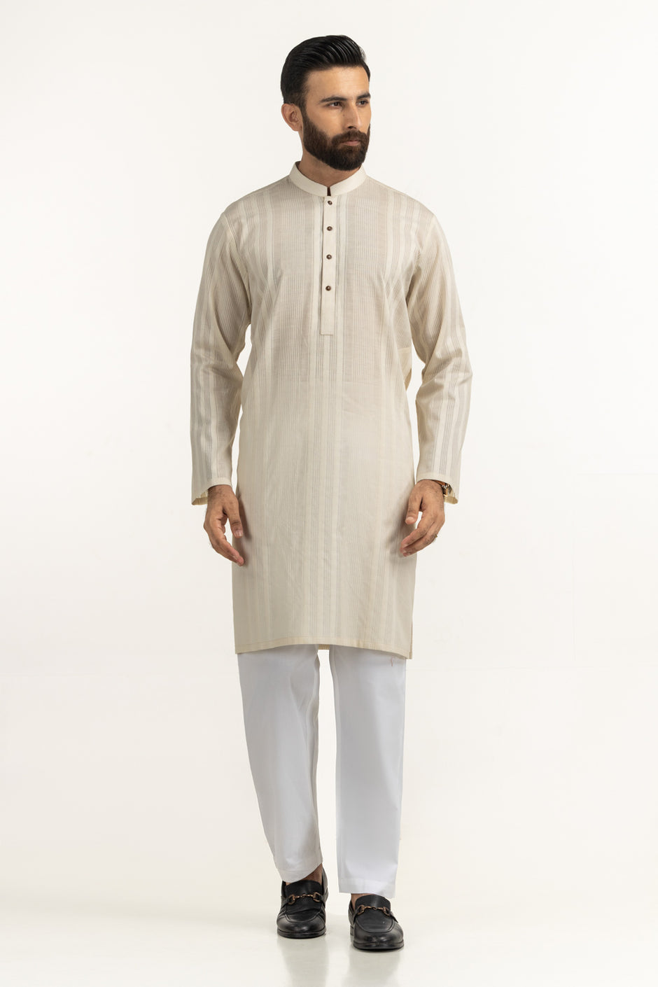Regular Fit Basic Kurta KR-STY25-081