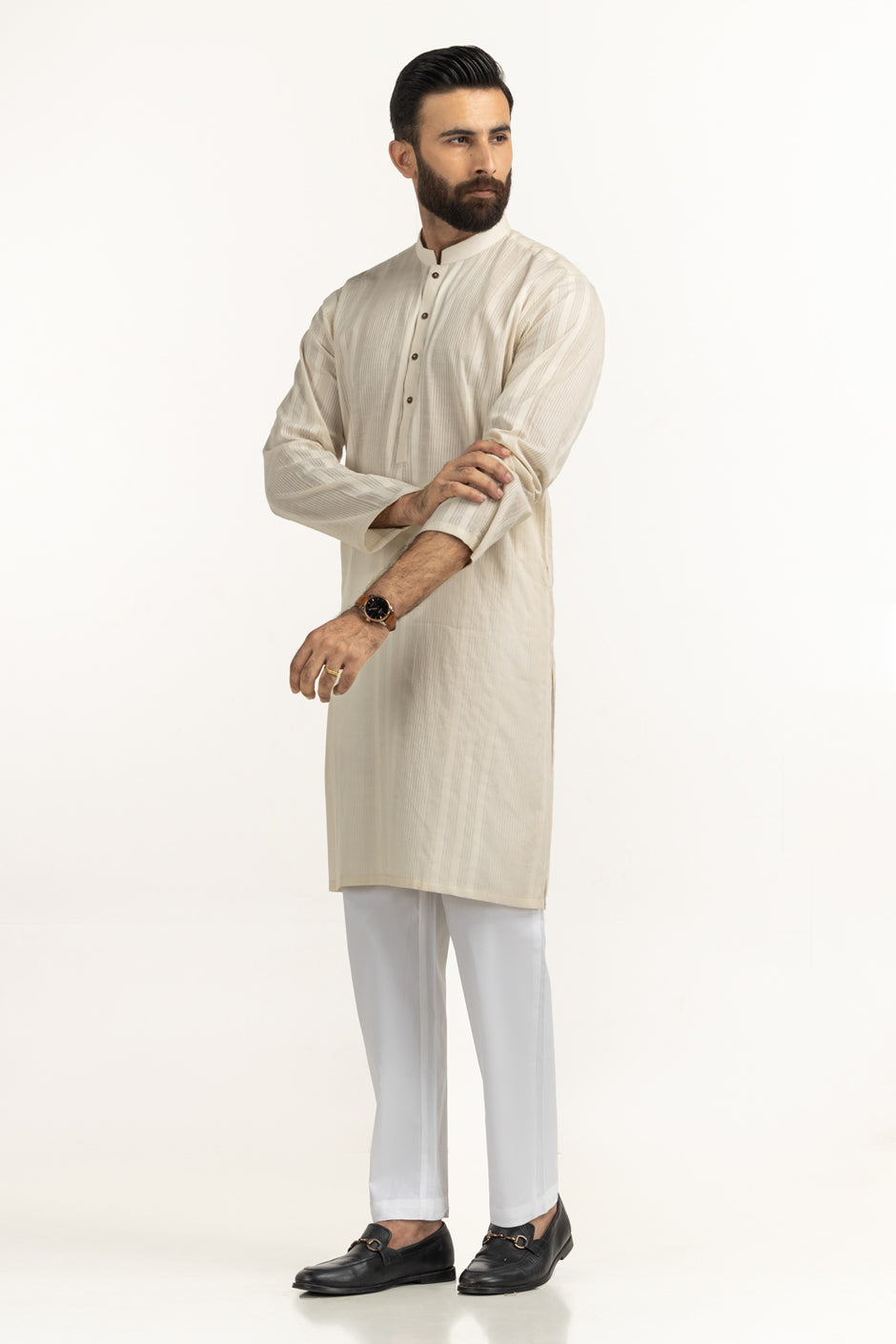 Regular Fit Basic Kurta KR-STY25-081