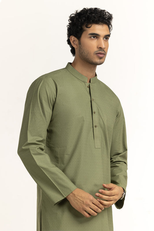 Regular Fit Basic Kurta KR-STY25-077