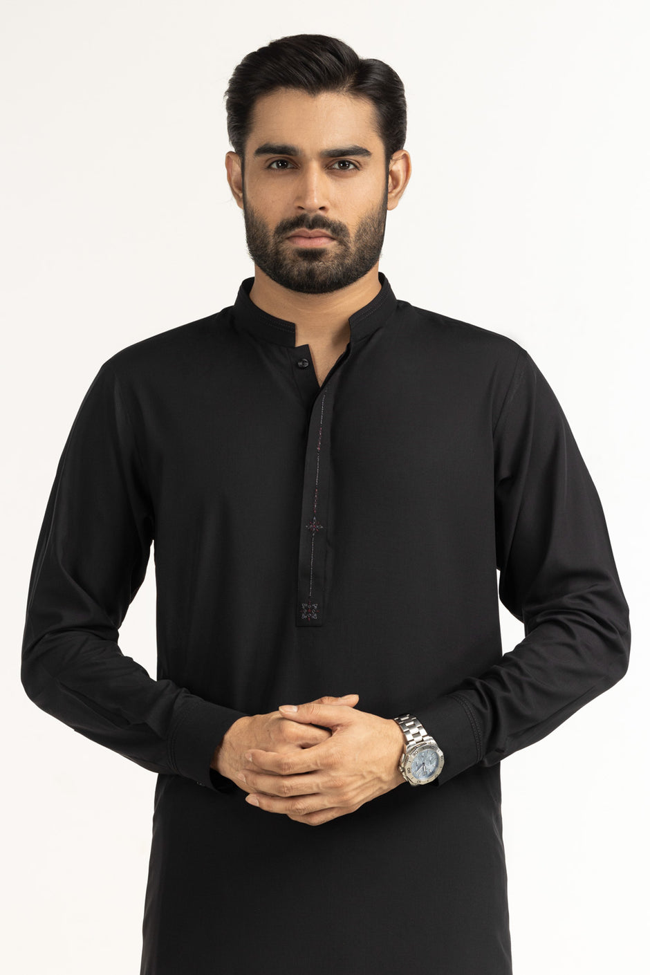 Regular Fit Embroidered Suits