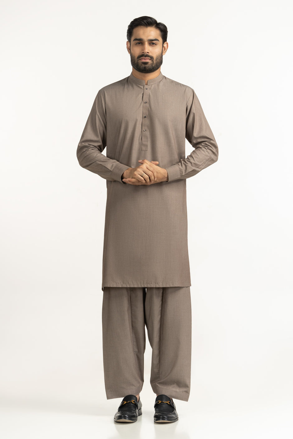 Regular Fit Embroidered Suits