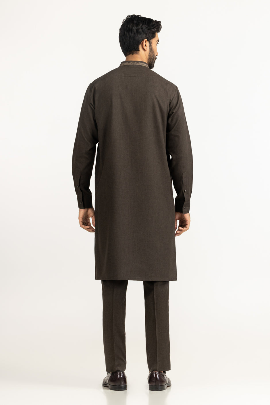 Regular Fit Embroidered Suits