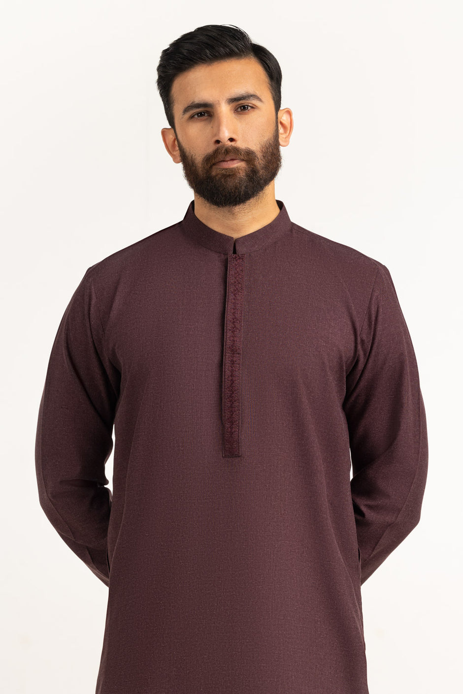 Regular Fit Embroidered Suits