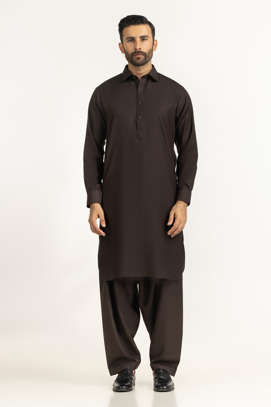 Regular Fit Embroidered Suits
