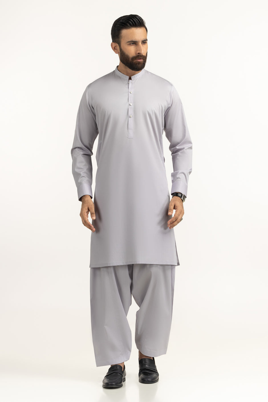 Regular Fit Embroidered Suits