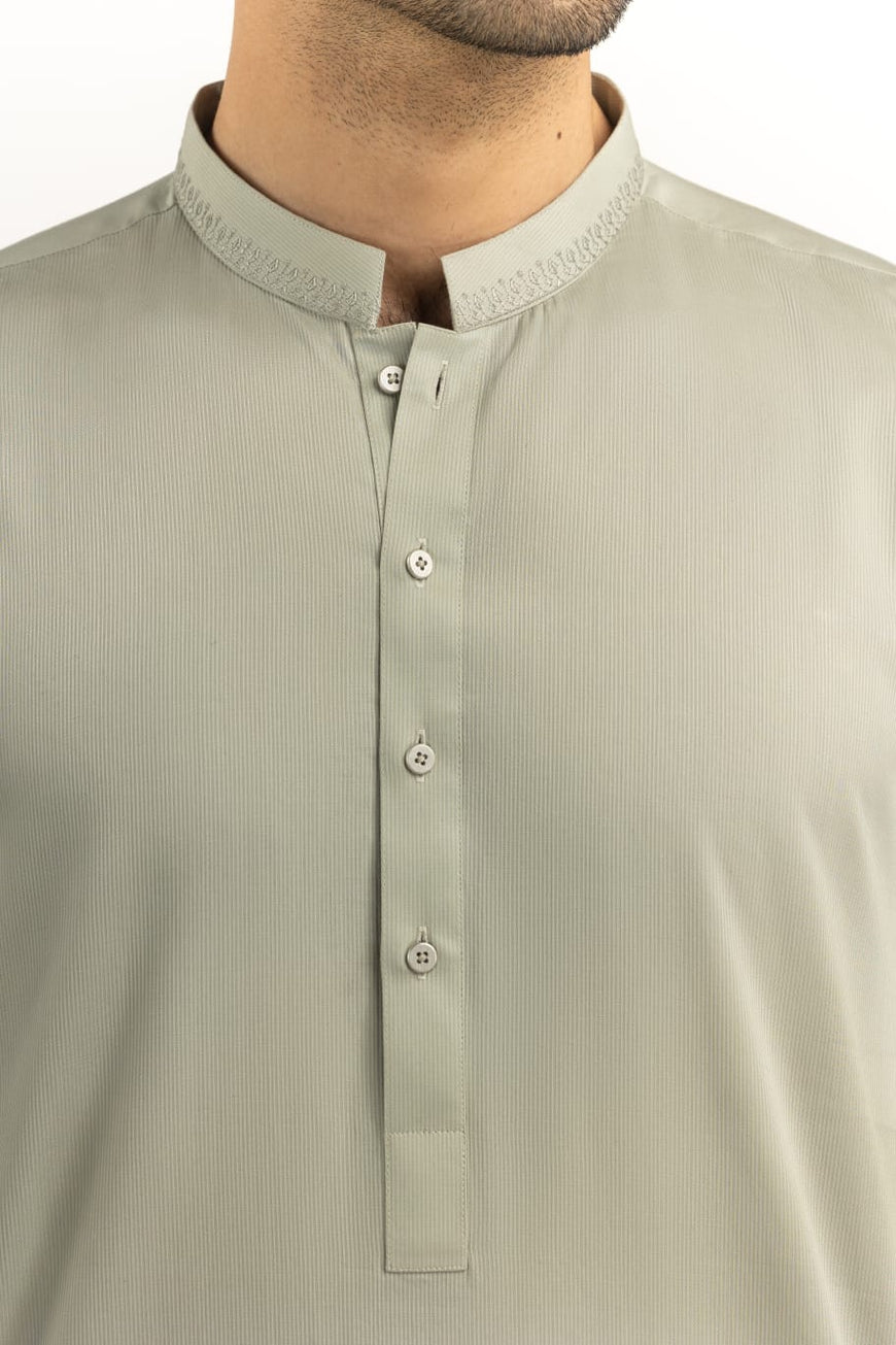 Regular Fit Embroidered Suits