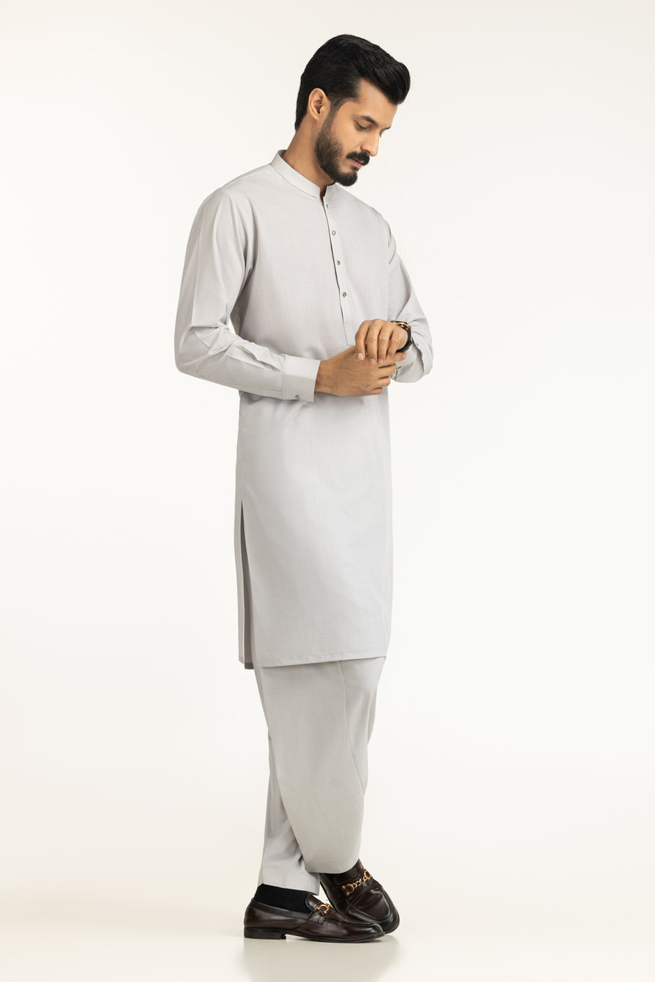 Regular Fit Embroidered Suits
