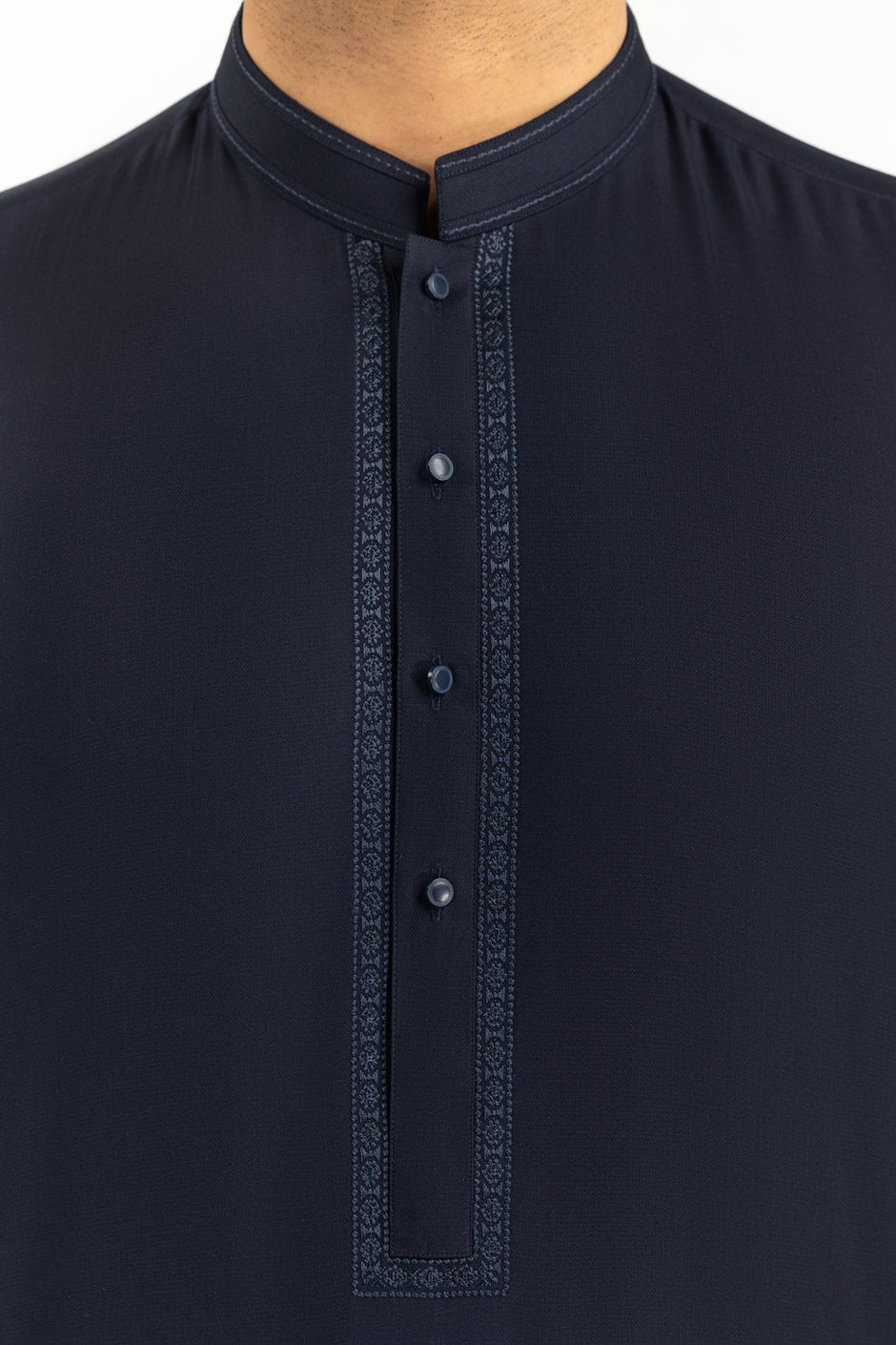 Regular Fit Embroidered Suits