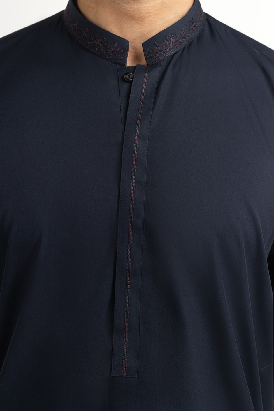 Regular Fit Embroidered Suits