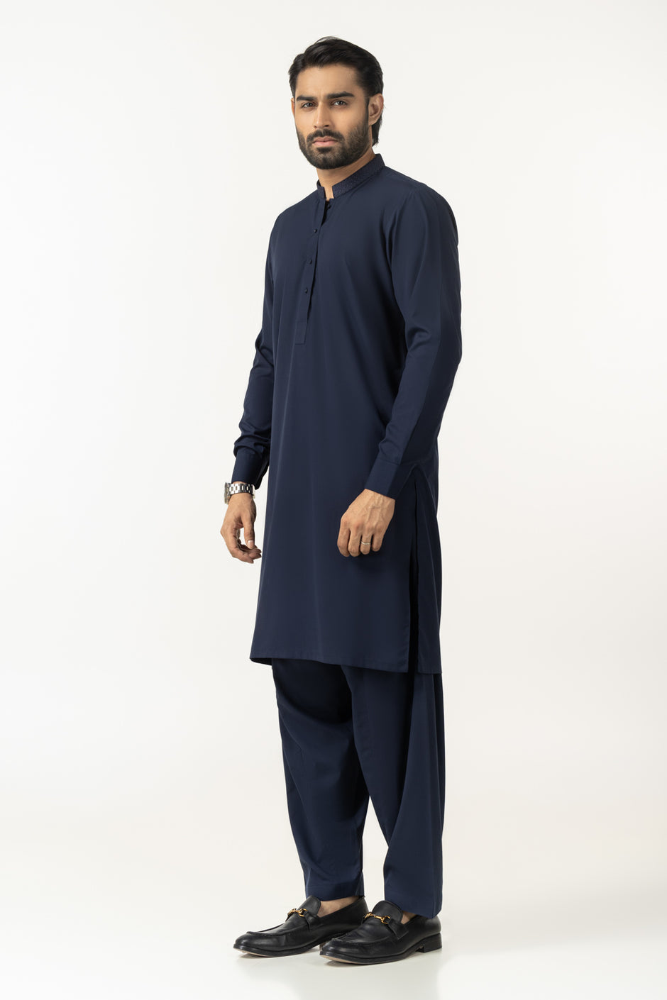 Regular Fit Embroidered Suits