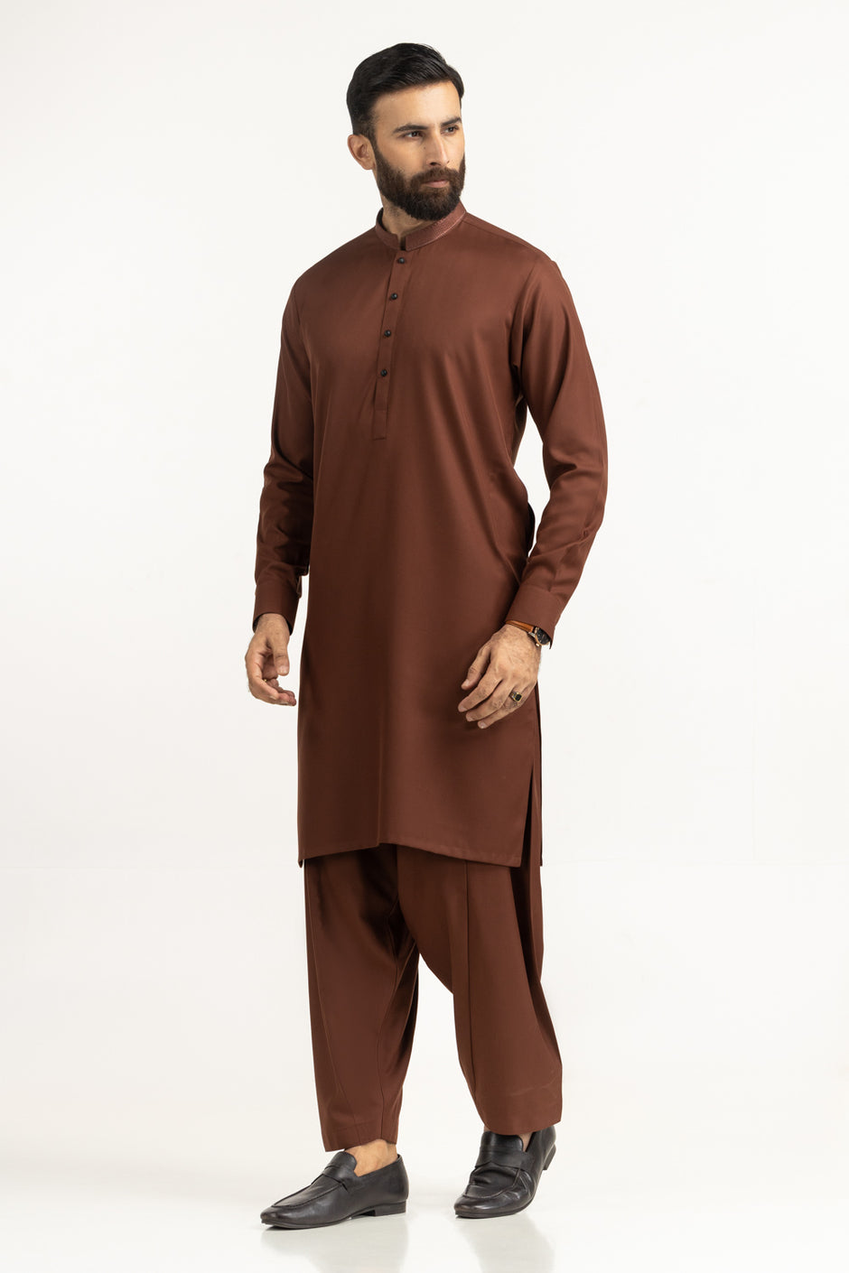 Regular Fit Embroidered Suits
