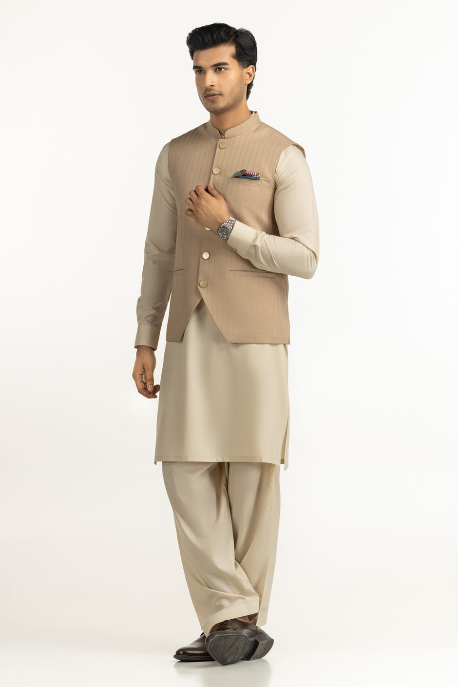 Regular Fit Styling Waist Coat