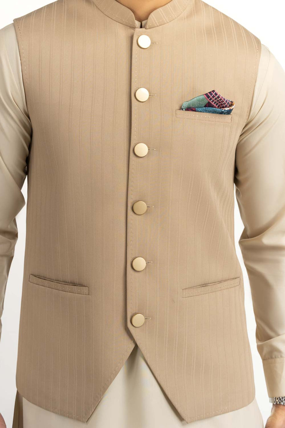 Regular Fit Styling Waist Coat