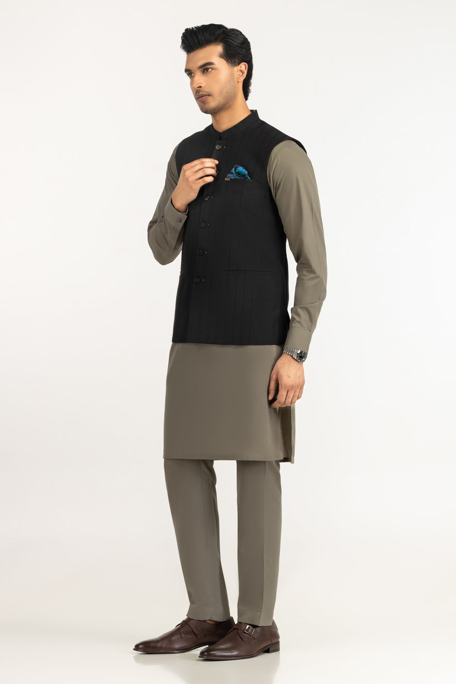 Regular Fit Styling Waist Coat