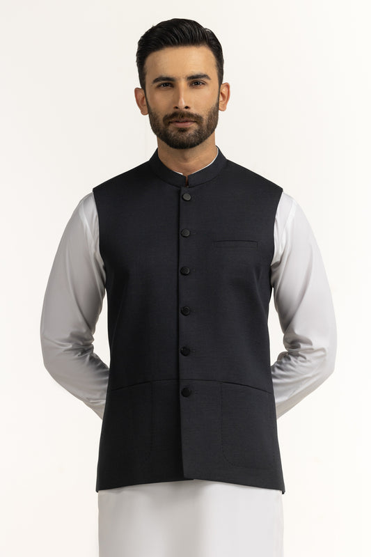 Regular Fit Styling Waist Coat WC-STY25-019