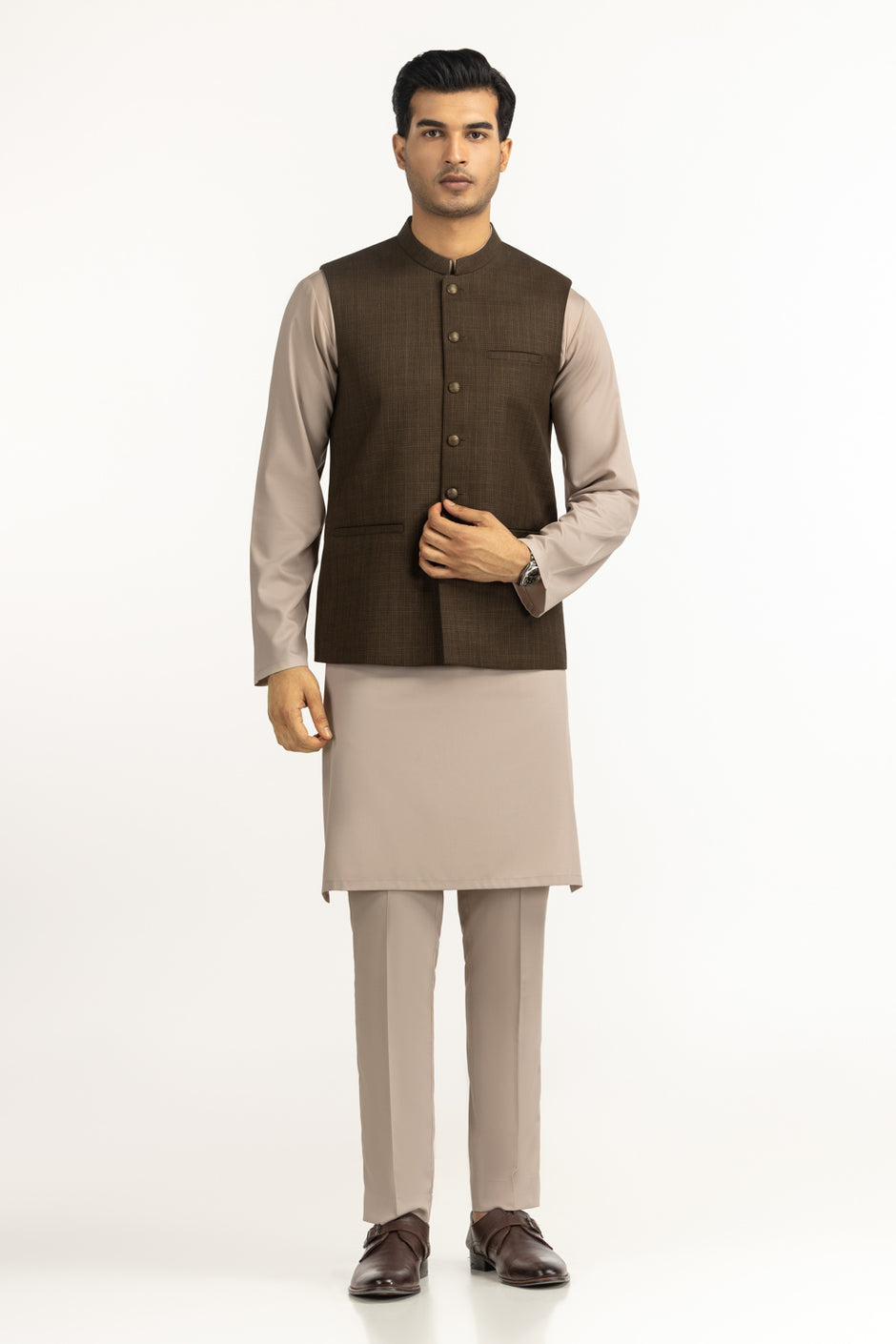 Regular Fit Styling Waist Coat