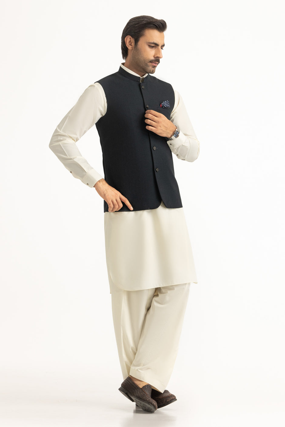 Regular Fit Basic Waistcoat