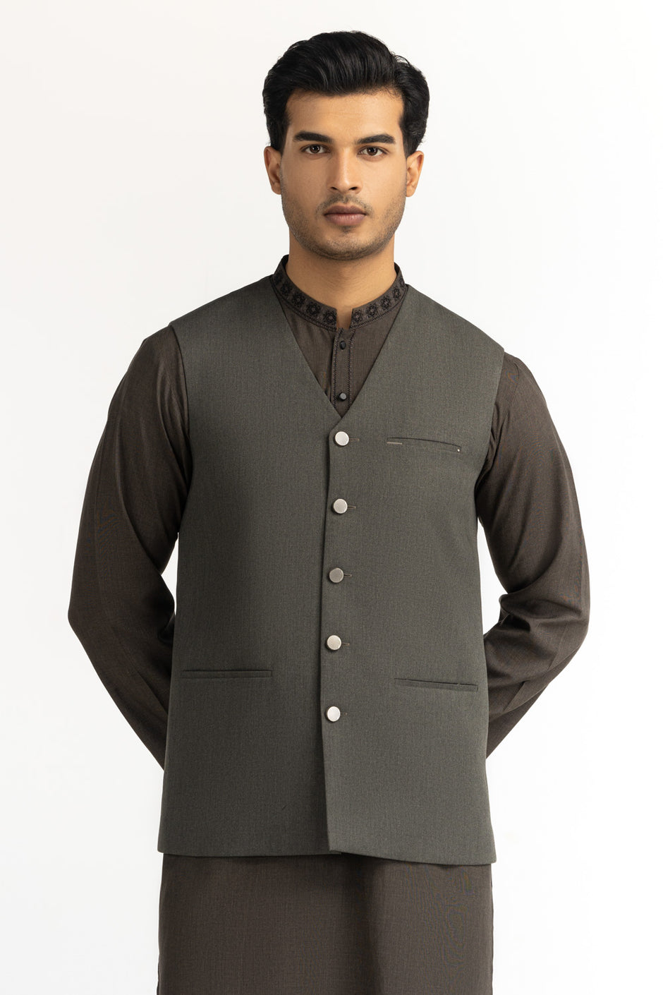 Regular Fit Styling Waist Coat