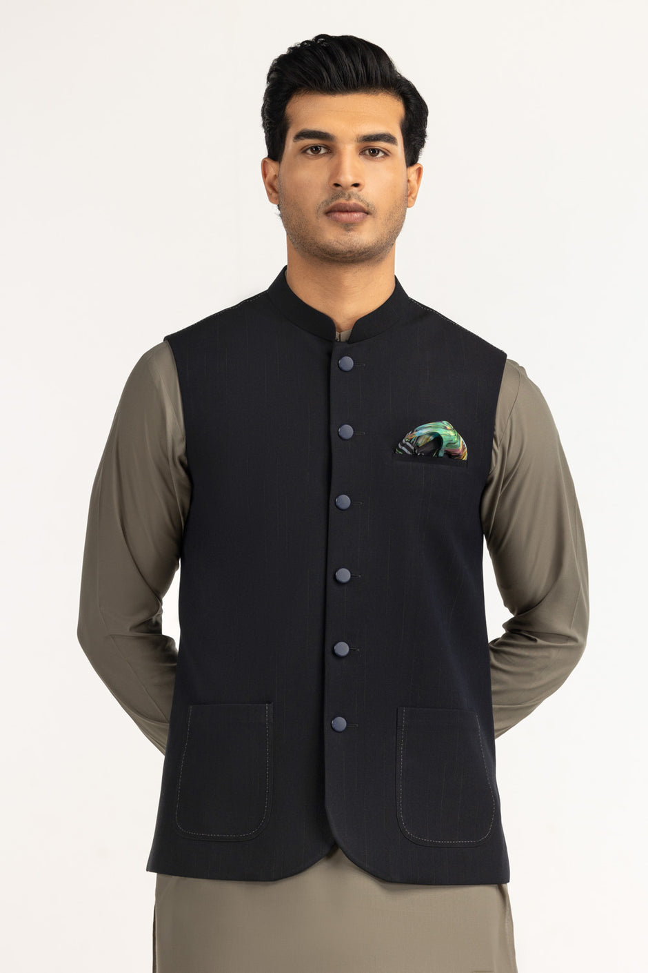 Regular Fit Styling Waist Coat