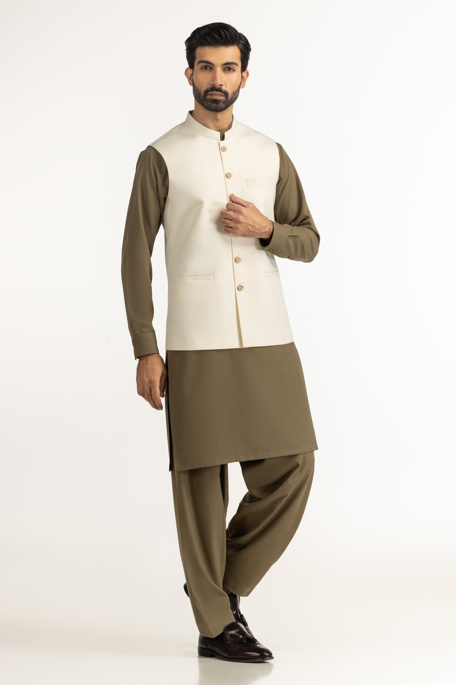 Regular Fit Styling Waist Coat