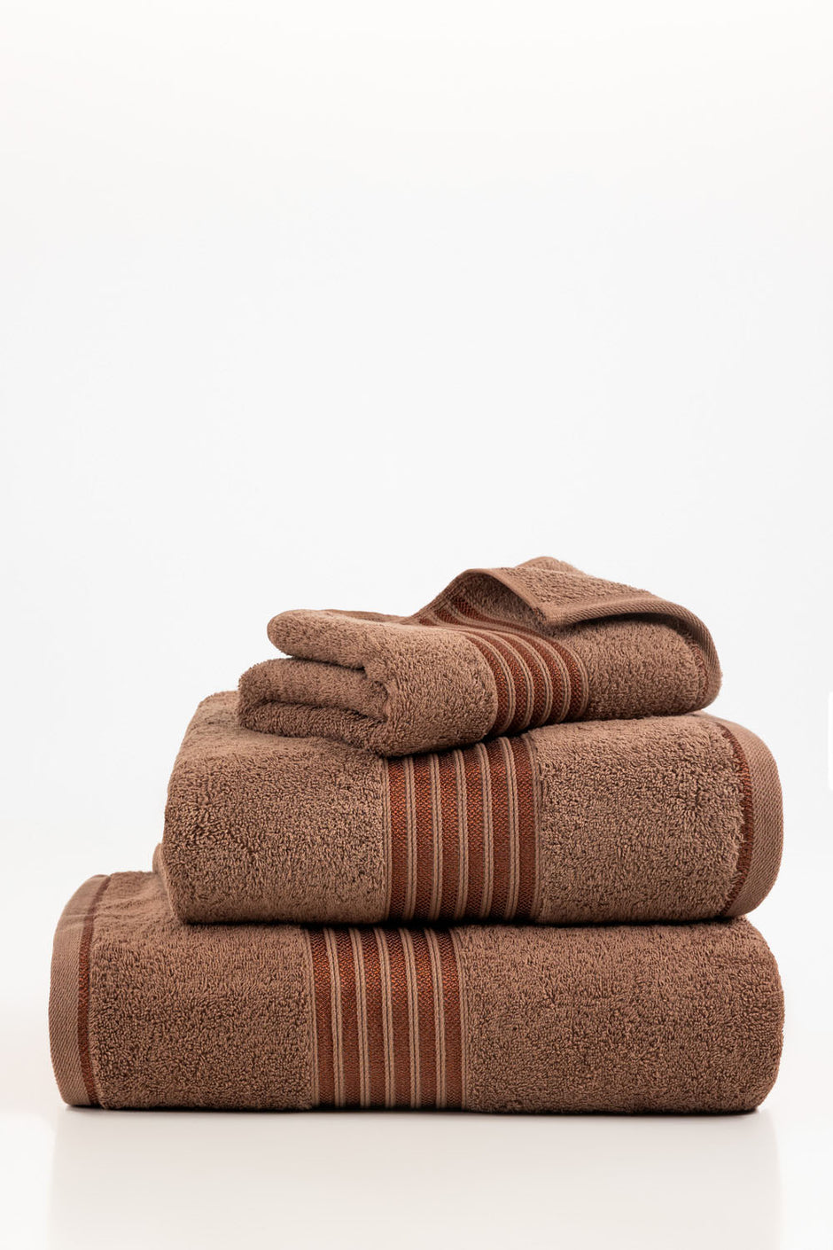Mocha Brown Combed Viscose Towel