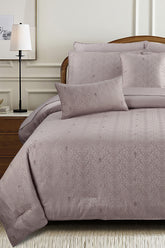 Mushroom Jacquard Comforter Set