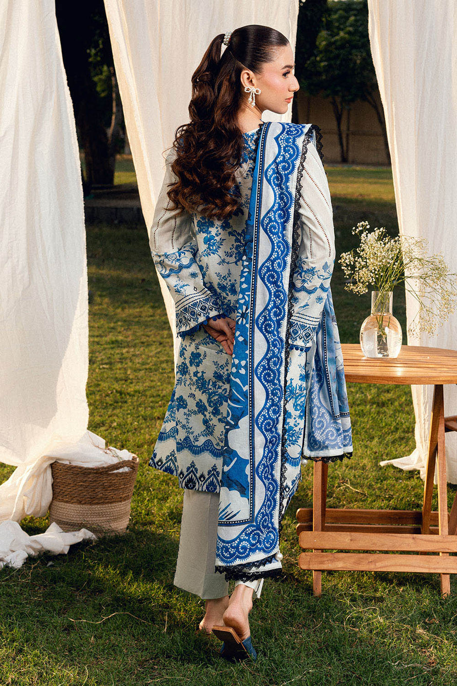 3 PIece Printed Lawn Suit