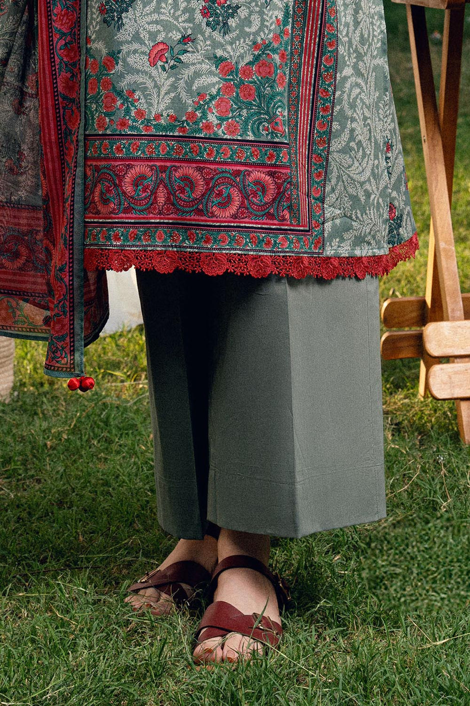 3 PIece Printed Lawn Suit