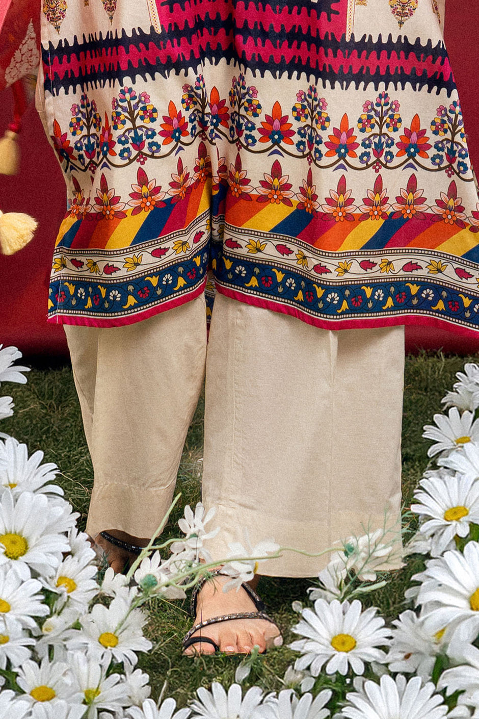 3 PIece Printed Lawn Suit
