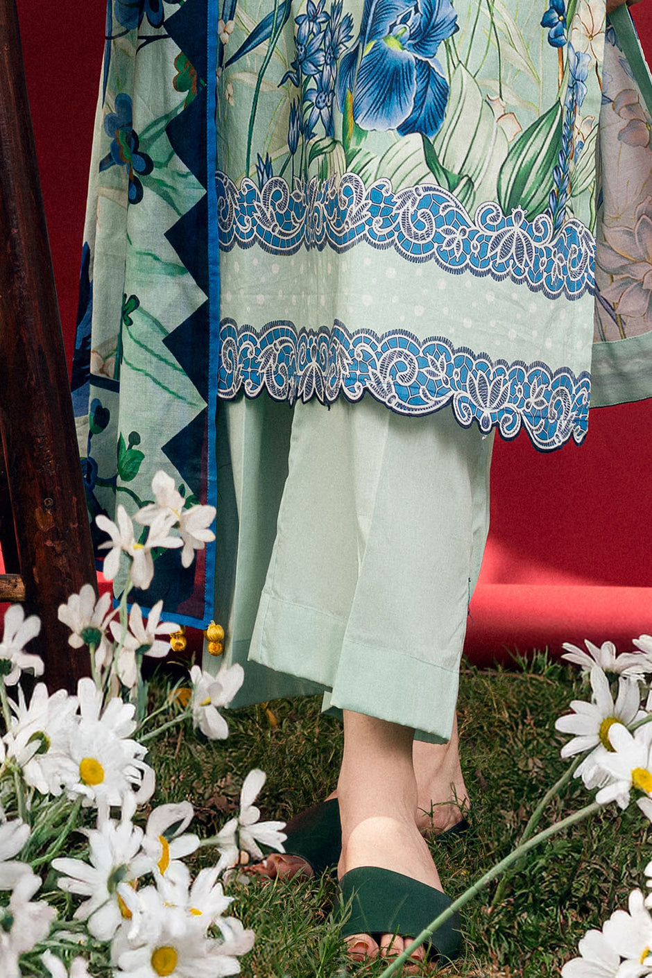 3 PIece Printed Lawn Suit