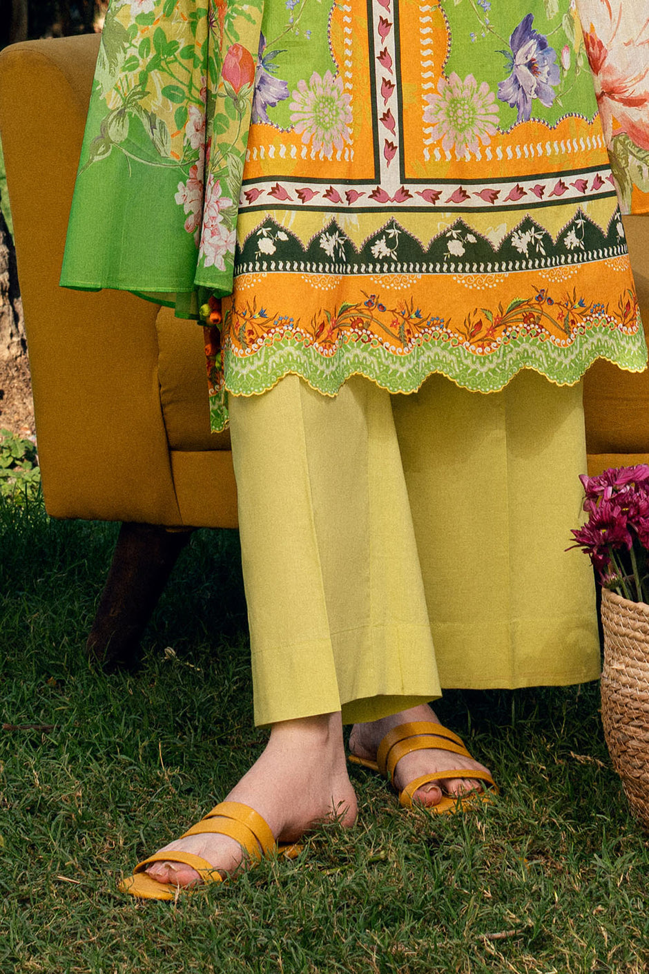 3 PIece Printed Lawn Suit