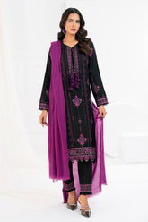 3 Piece Embroidered Pashmina Suit with Shawl and Embroidered Trouser AP-52020