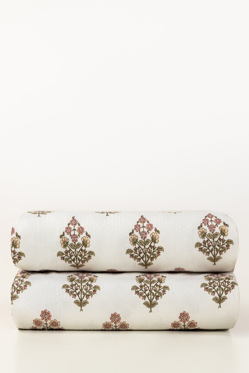 Pastel Bloom Matelasse Throw