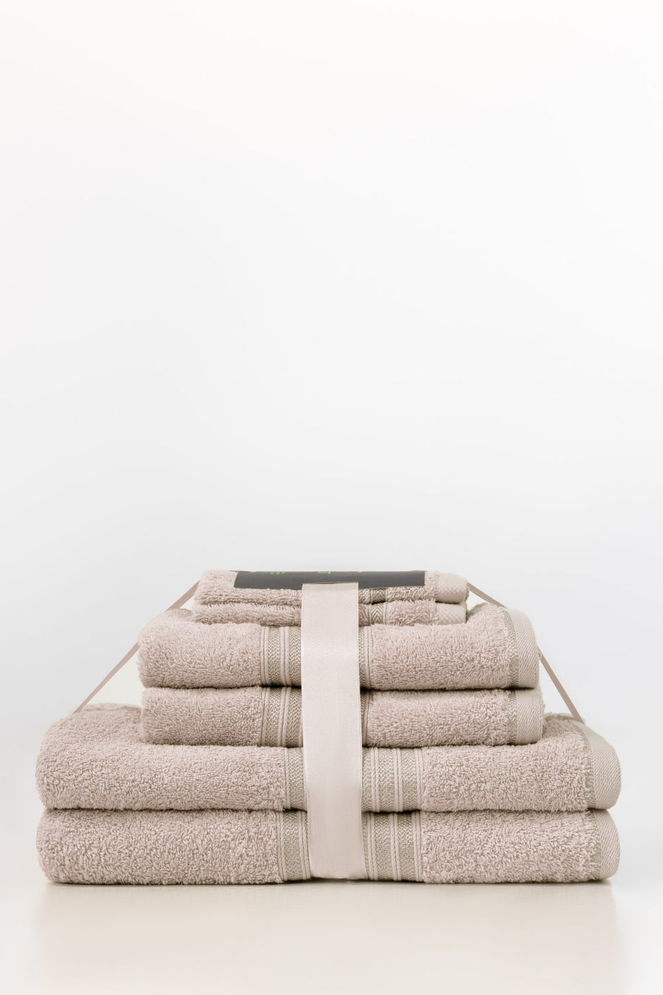 Pink Dust 6Pcs Combed Towel Set