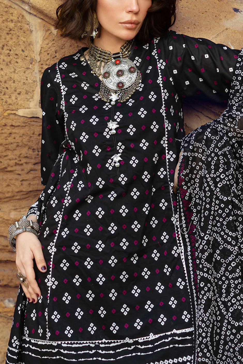 3 Piece Printed Lawn Suit