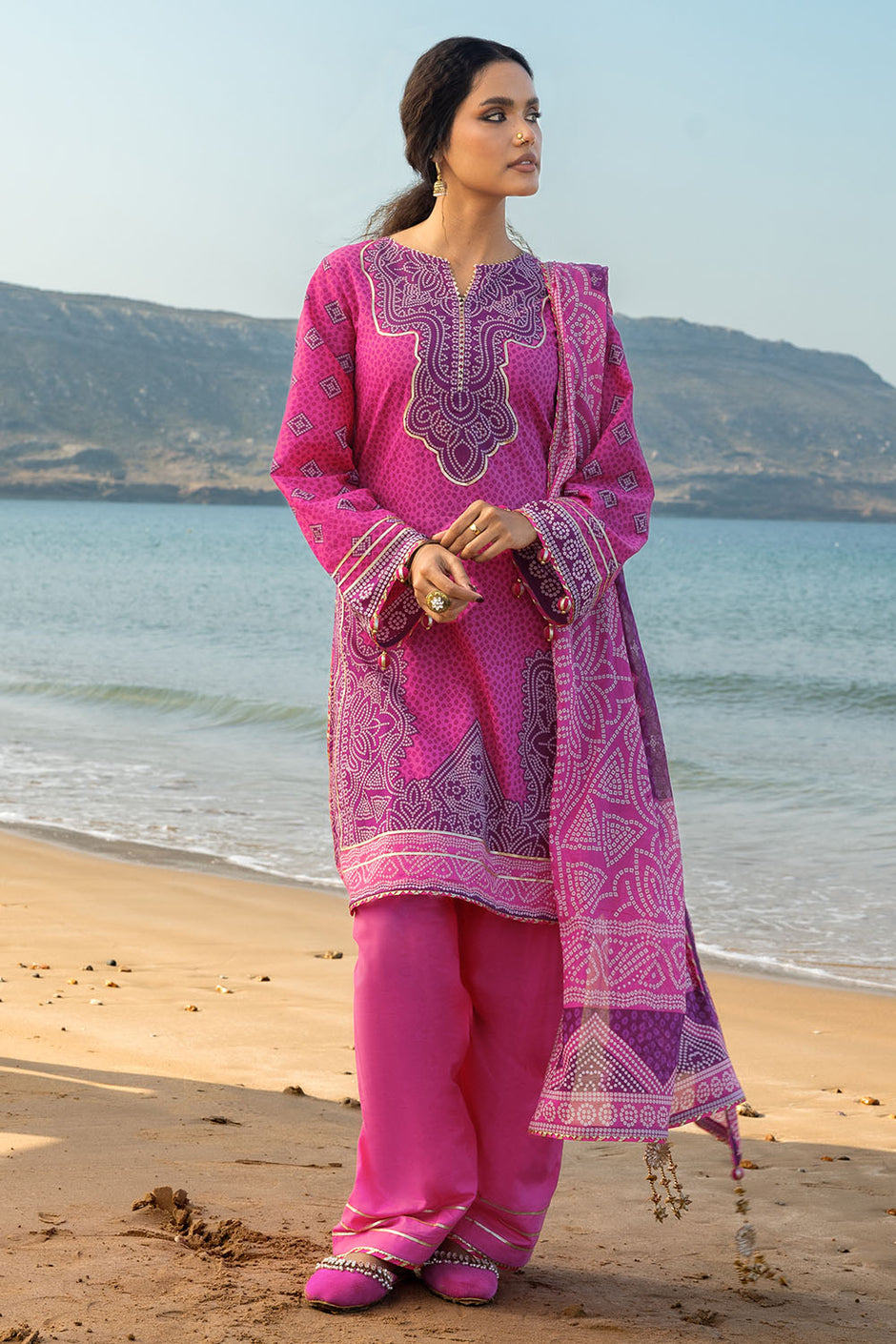 3 Piece Printed Lawn Suit
