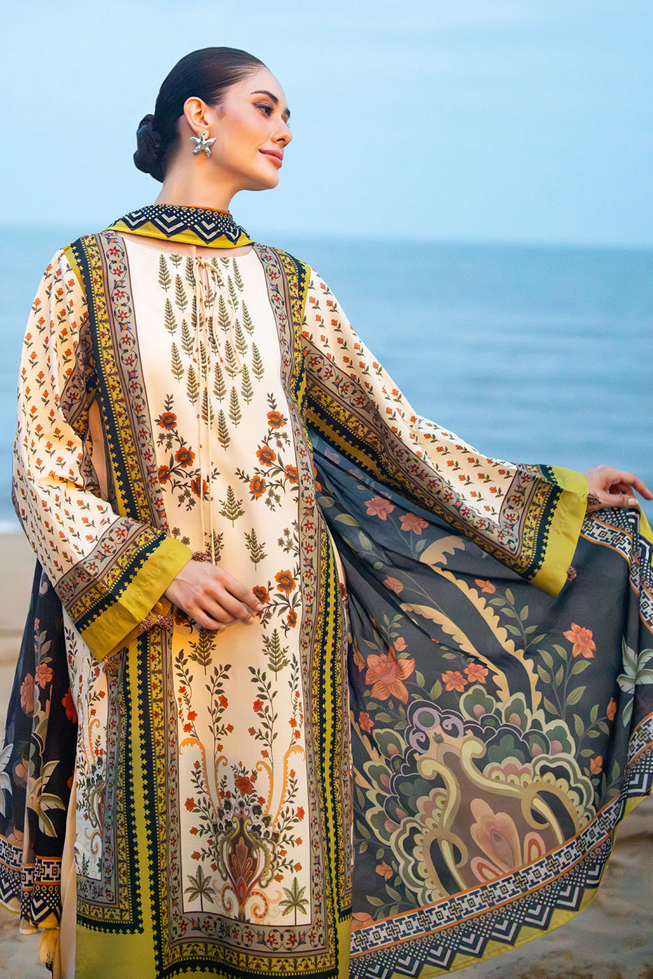 3 Piece Printed Lawn Suit