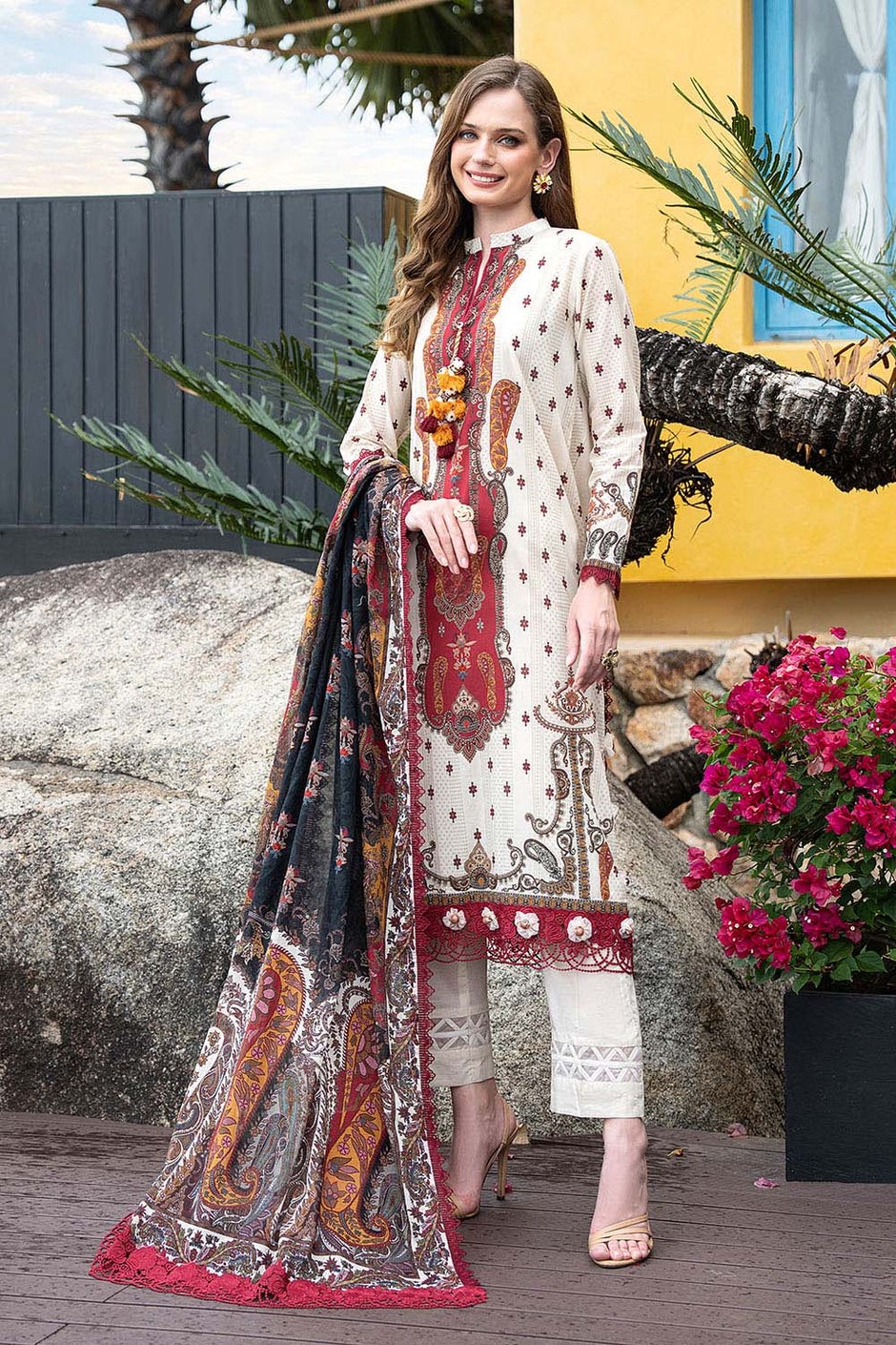 3 Piece Printed Lawn Suit